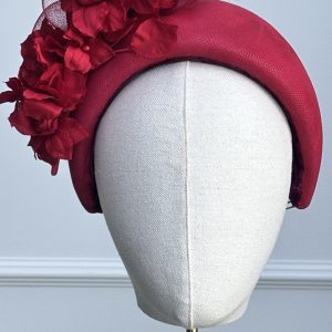 Gardenia Halo Red Leather